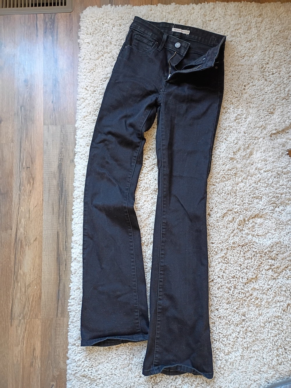 Levi's Black Bootcut Jeans with Flare